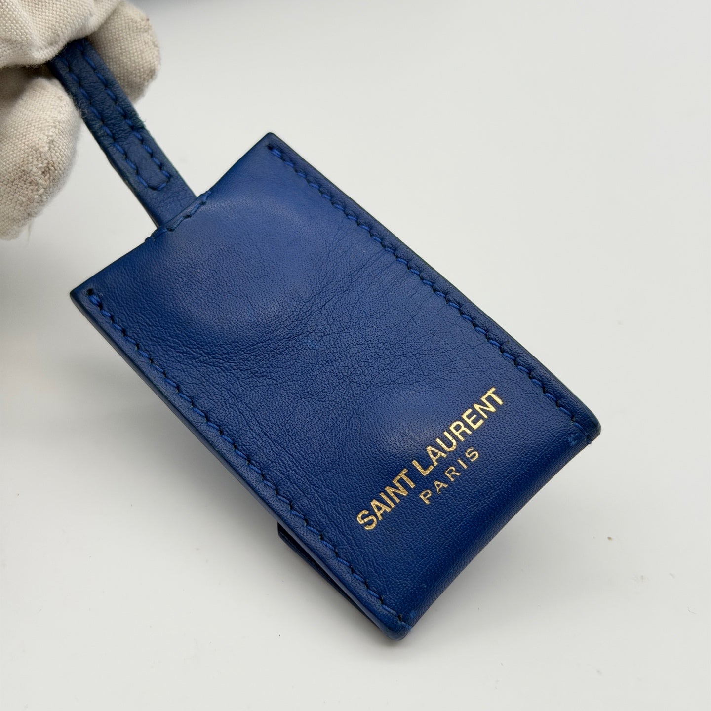 Saint laurent Leather Blue Shoulder Bag