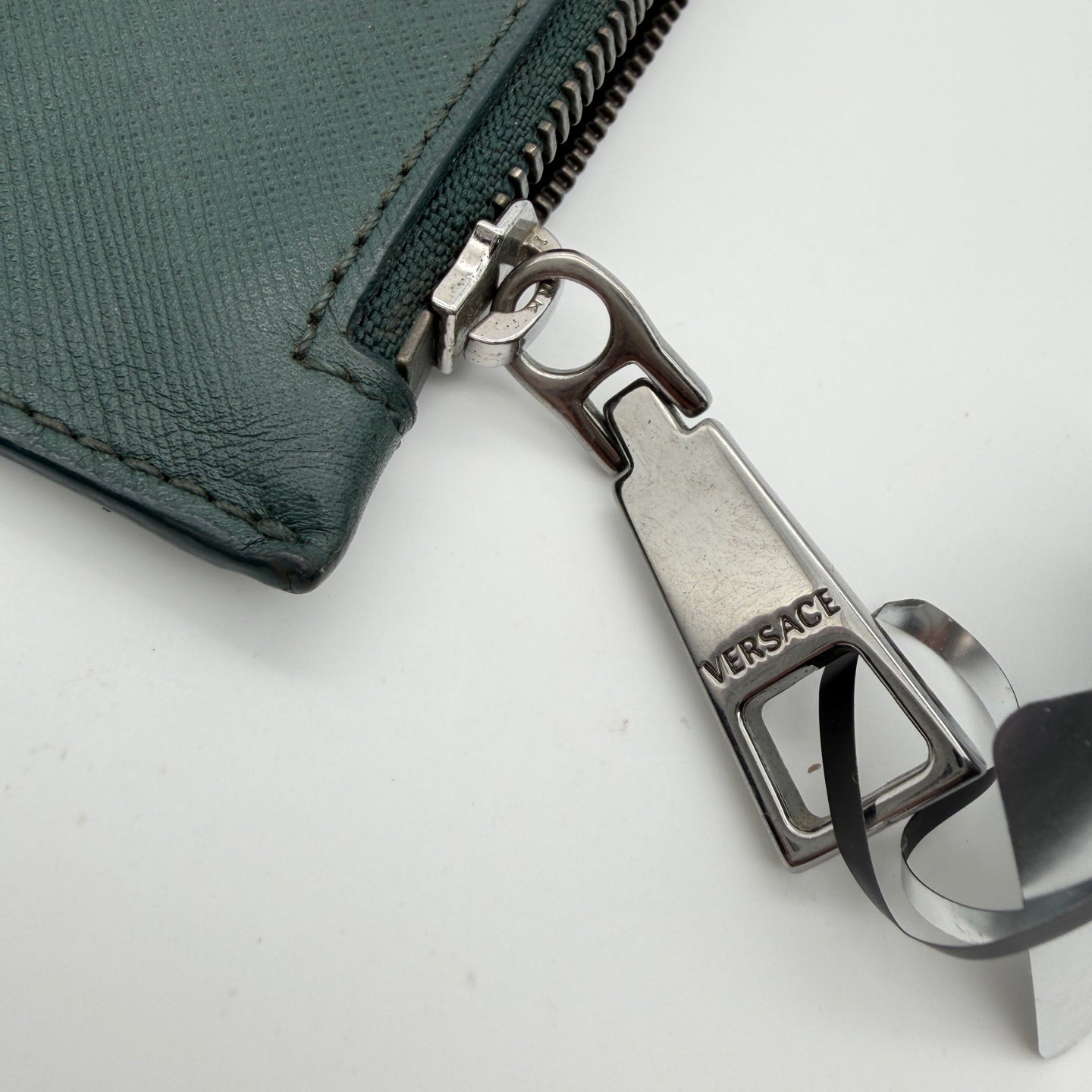 Versace Green Clutch