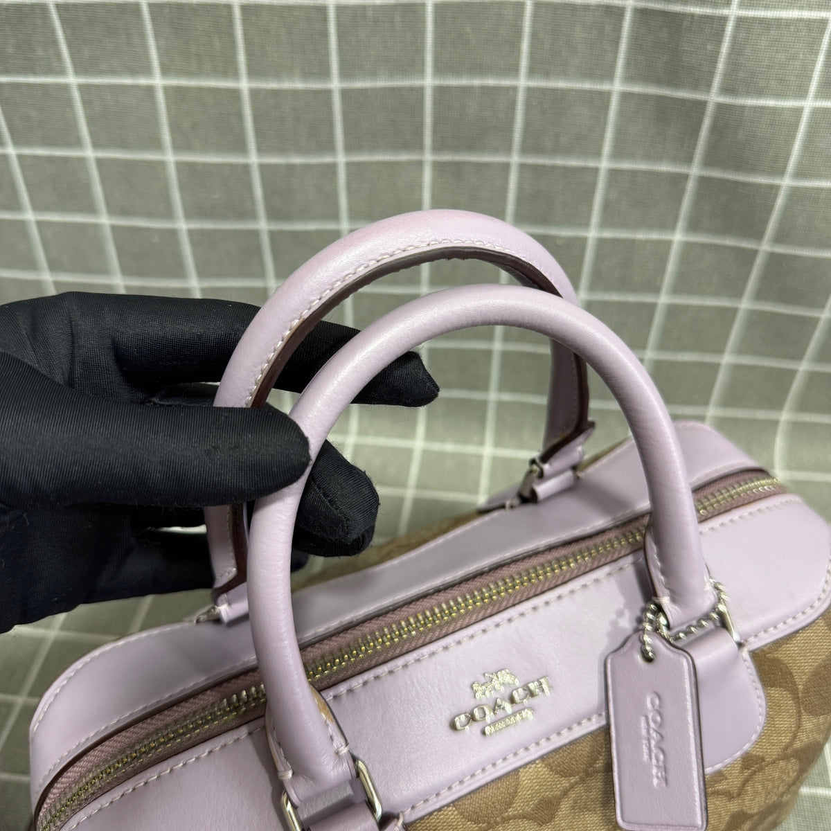 Coach Polyvinyl chloride (PVC) 23 cm long x 13 cm wide x 16 cm high F32203-SKHLL