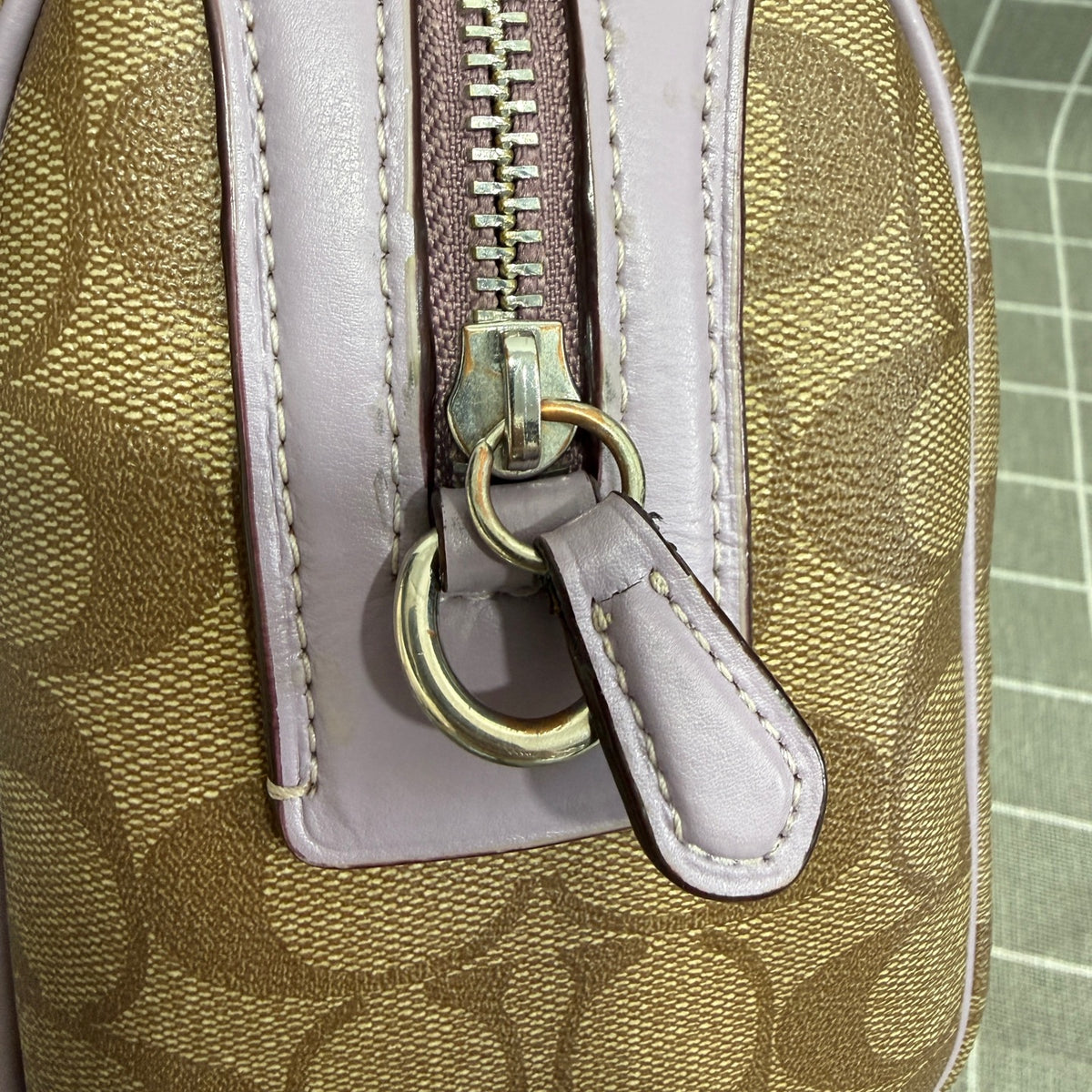 Coach Polyvinyl chloride (PVC) 23 cm long x 13 cm wide x 16 cm high F32203-SKHLL