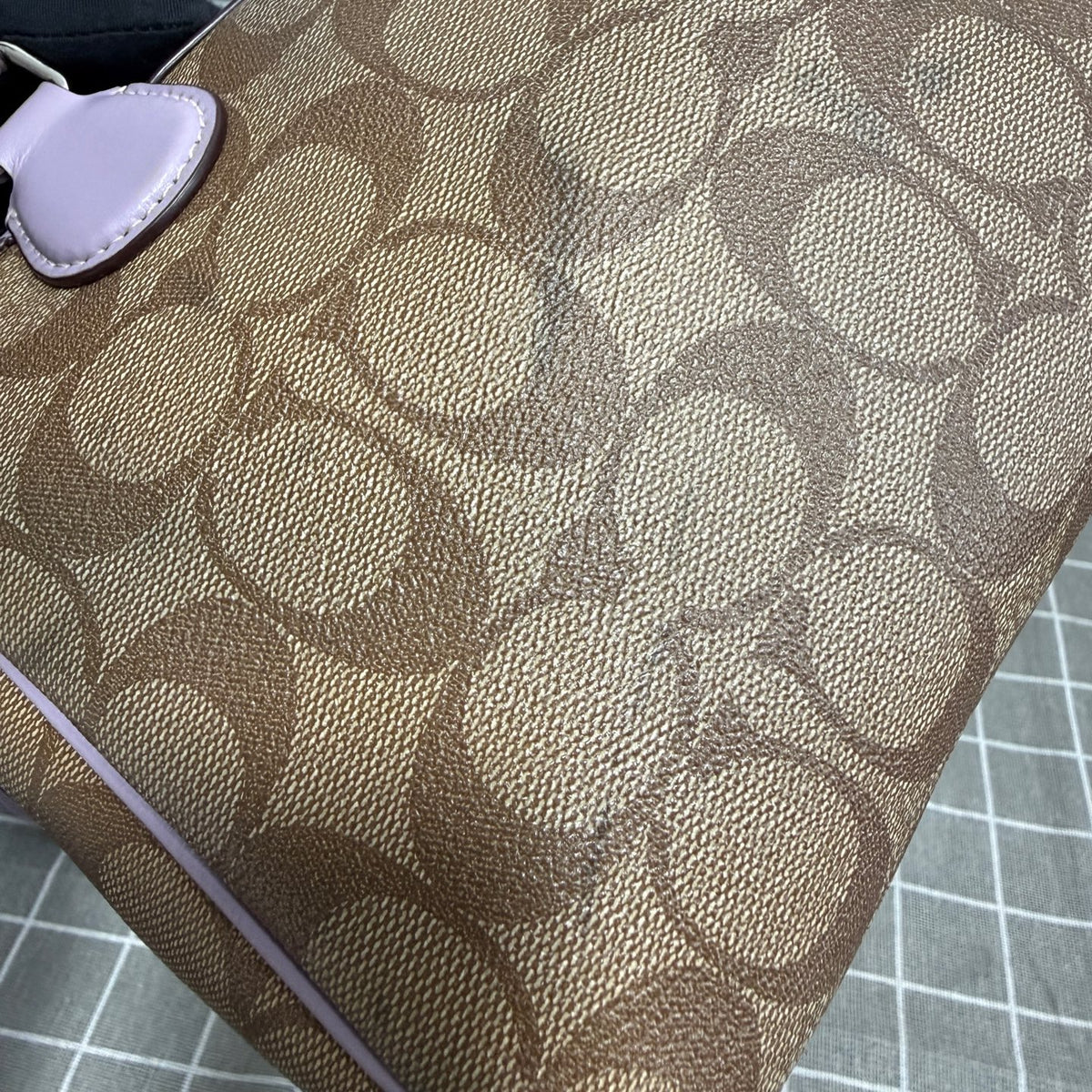 Coach Polyvinyl chloride (PVC) 23 cm long x 13 cm wide x 16 cm high F32203-SKHLL