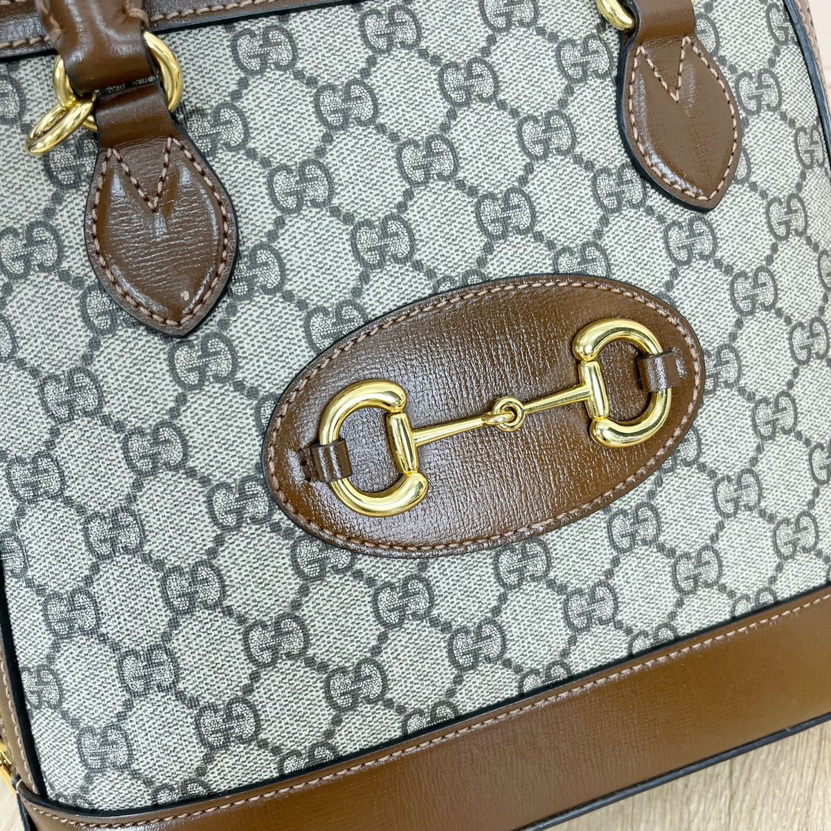 Gucci Gucci Horsebit 1955 Collection 25 cm (width) x 24 cm (height) x 9 cm (depth) 621220 92TCG 8563