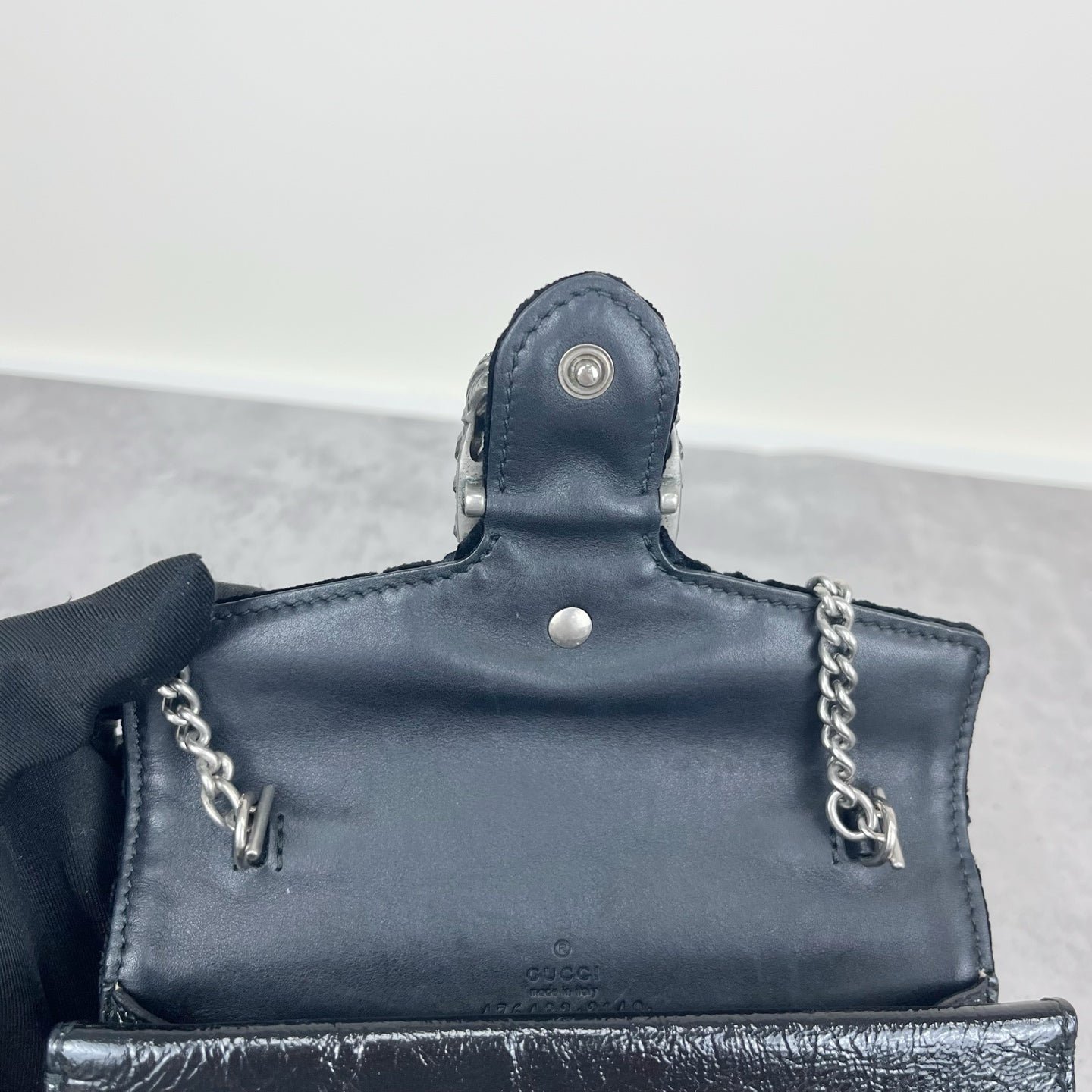 Gucci Velvet Black 476432-9TIBN-8176