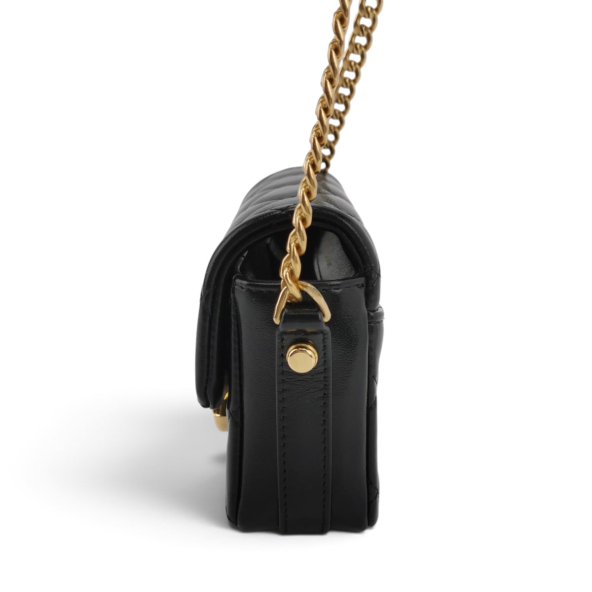Mini Flap Bag with Large CC Logo