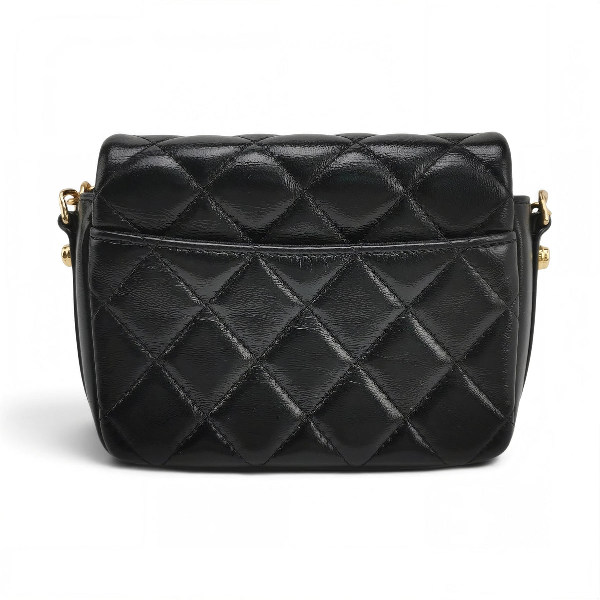 Mini Flap Bag with Large CC Logo