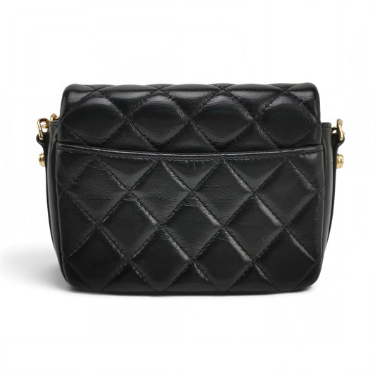 Mini Flap Bag with Large CC Logo