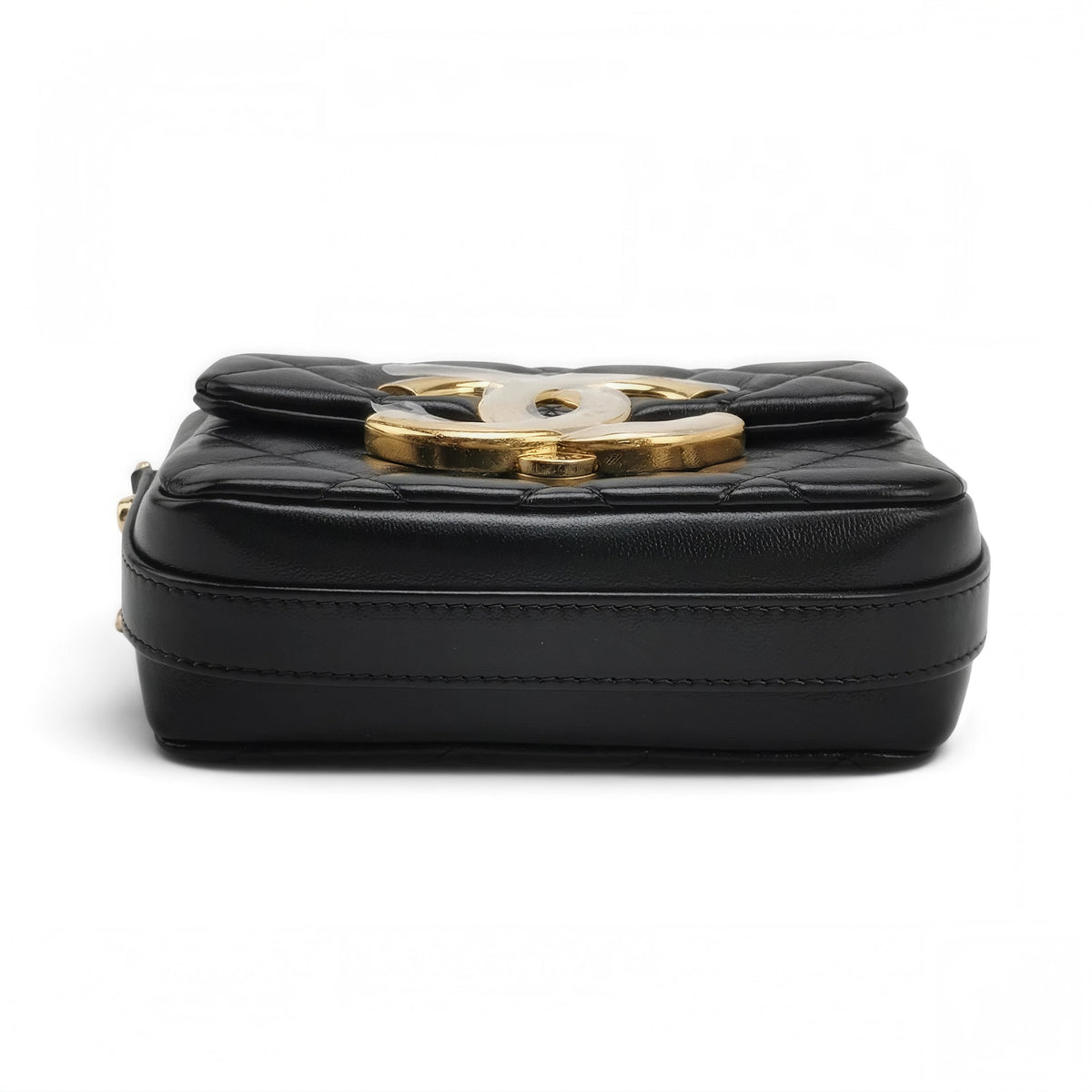 Mini Flap Bag with Large CC Logo