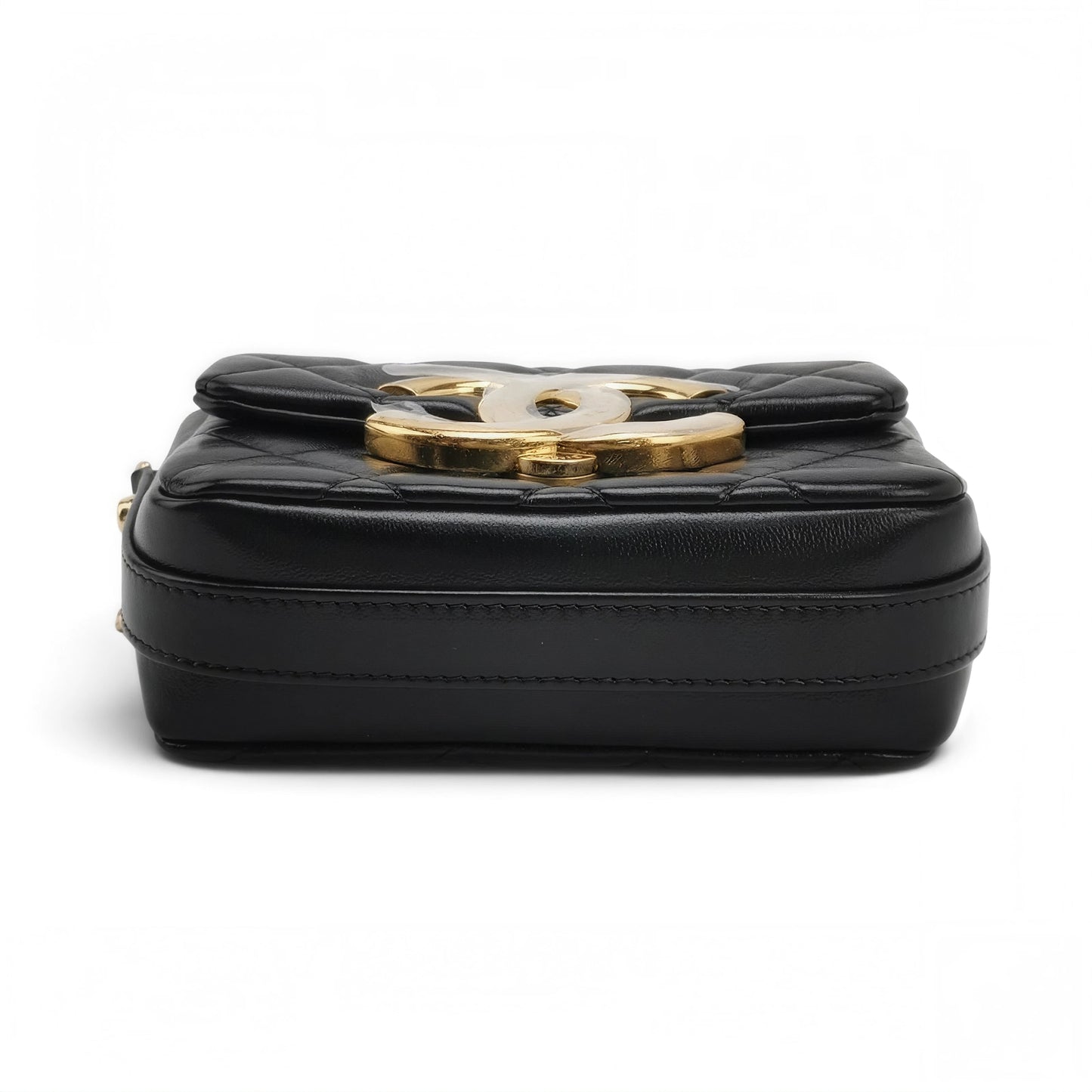 Mini Flap Bag with Large CC Logo