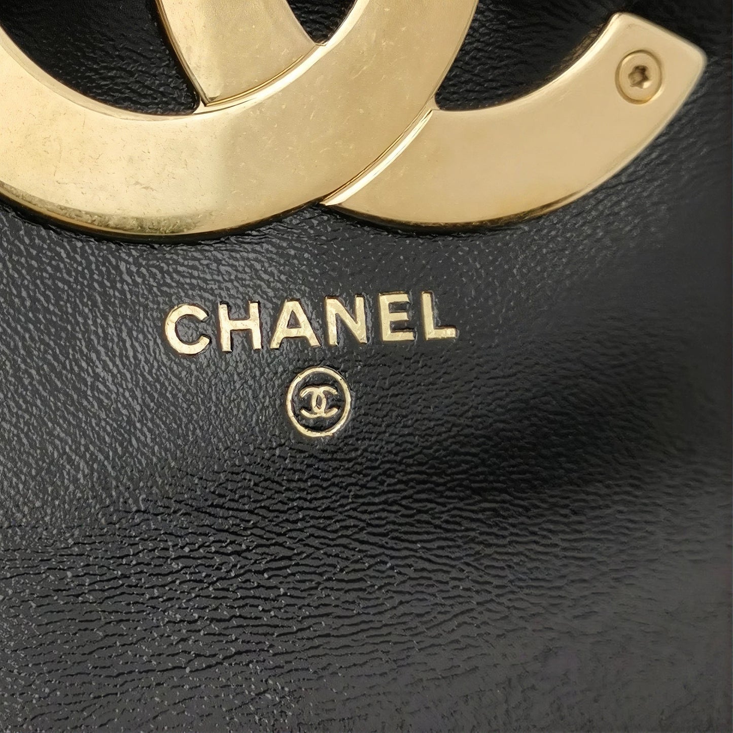 Mini Flap Bag with Large CC Logo