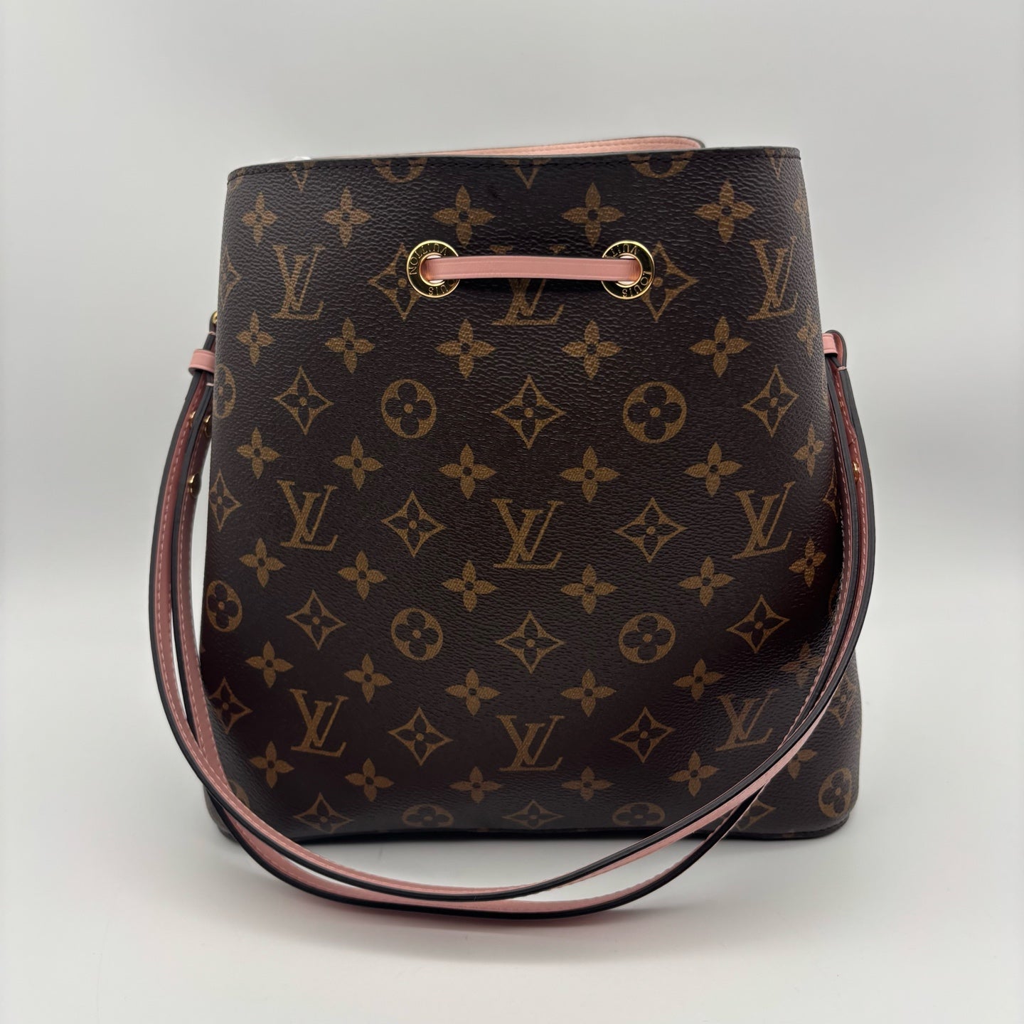 Louis Vuitton Pink Bucket & Drawstring Bag