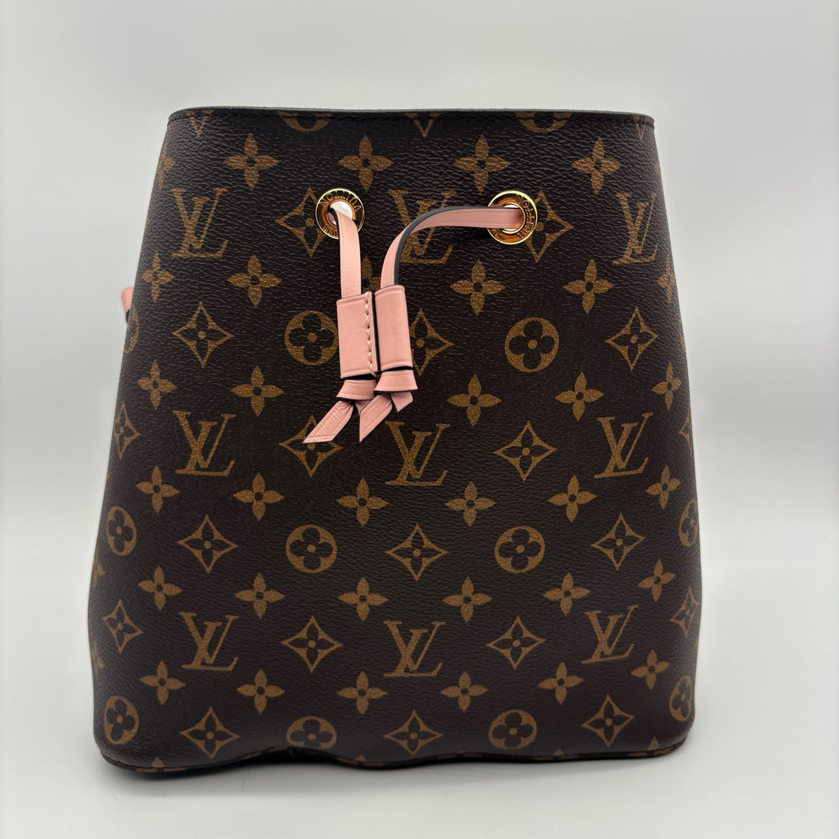 Louis Vuitton Pink Bucket & Drawstring Bag