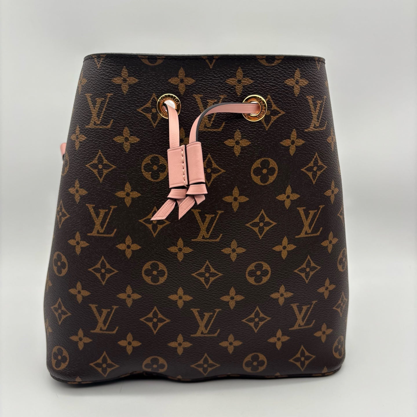 Louis Vuitton Pink Bucket & Drawstring Bag