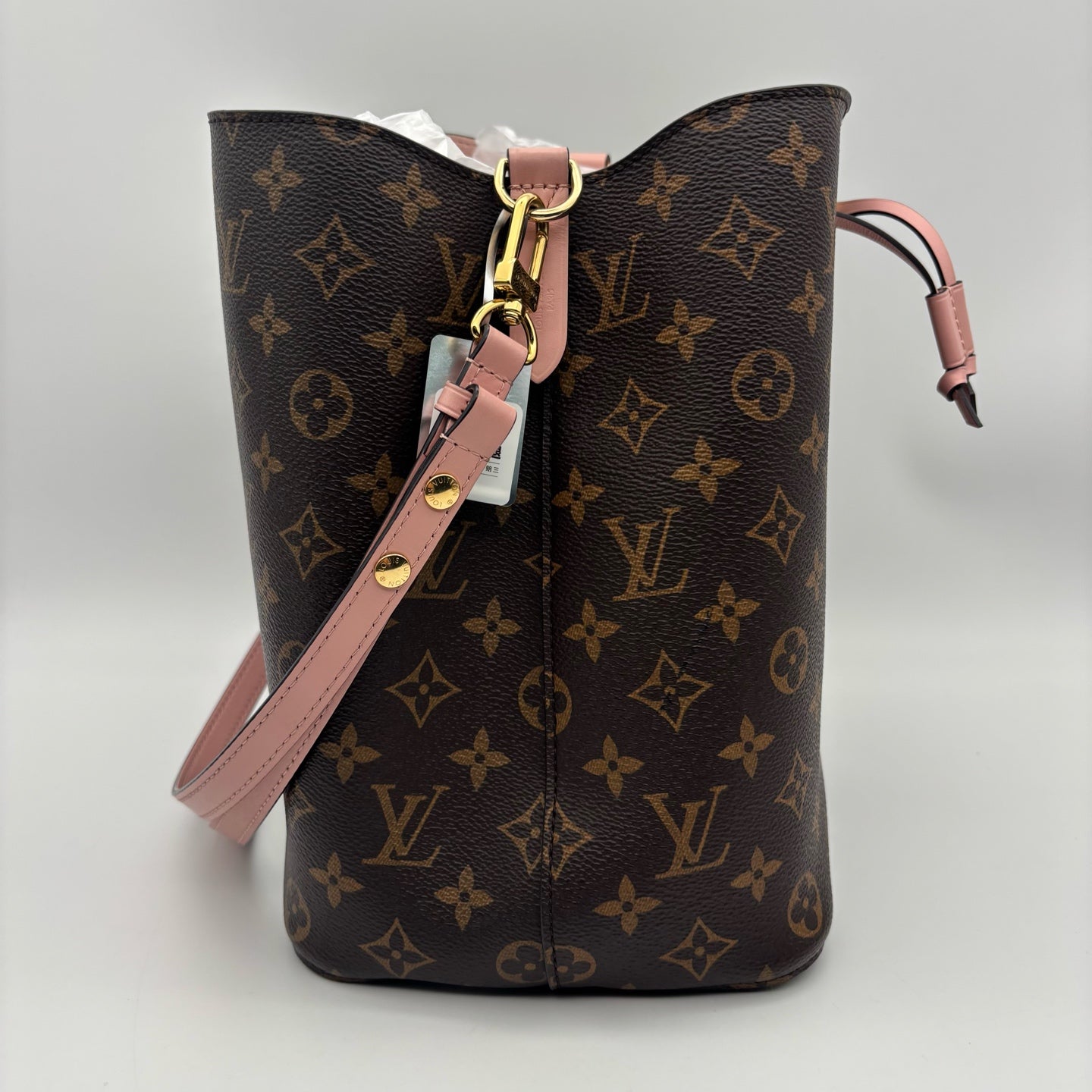 Louis Vuitton Pink Bucket & Drawstring Bag