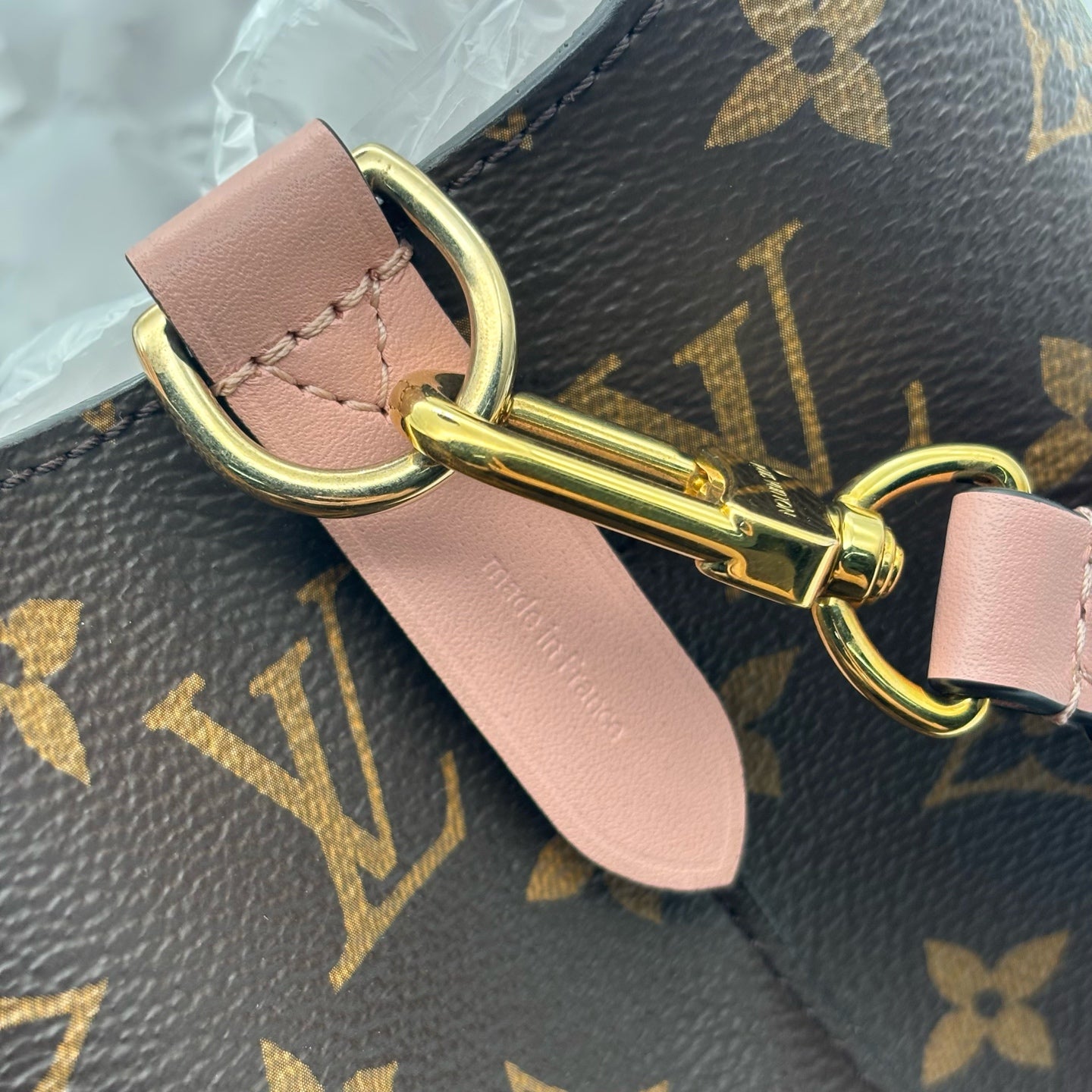 Louis Vuitton Pink Bucket & Drawstring Bag