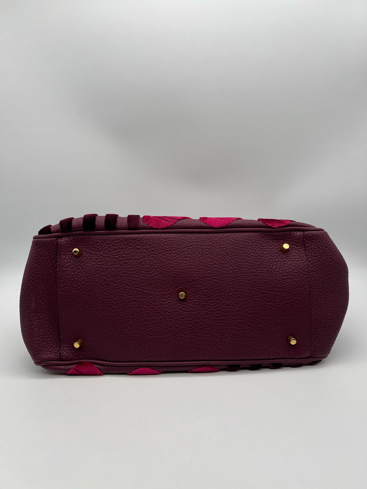 Burberry Red Satchel