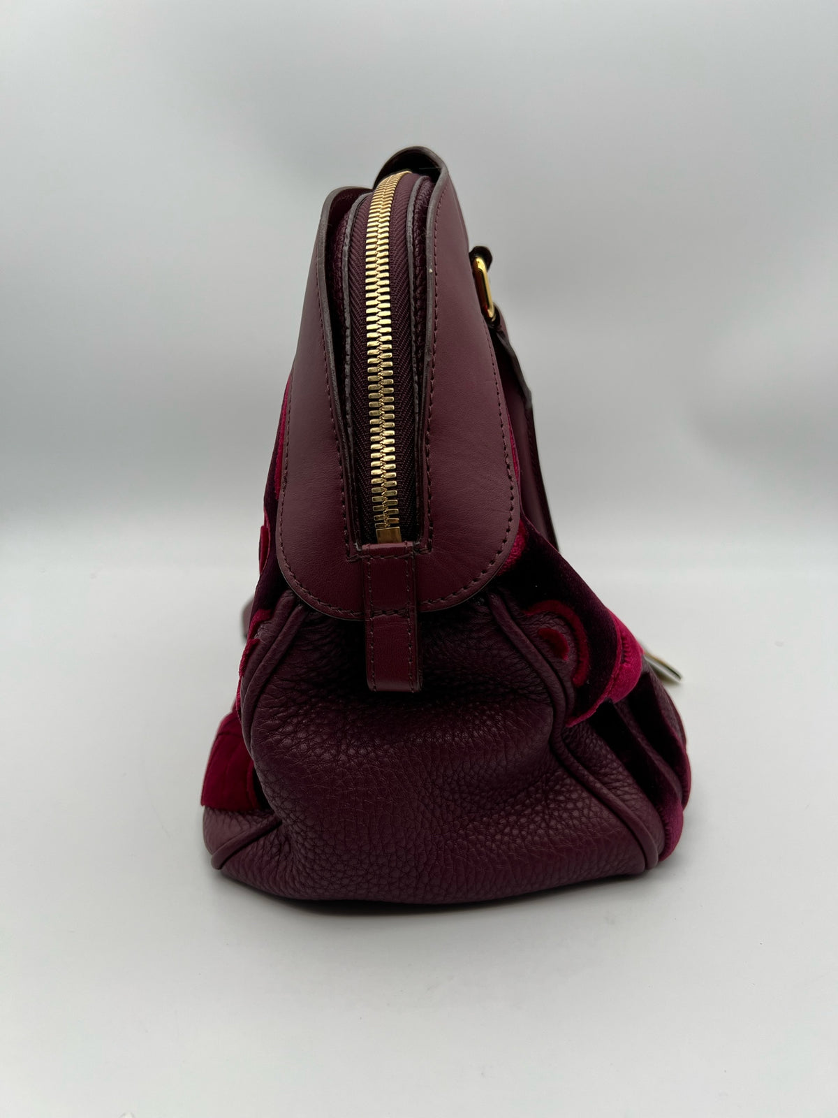 Burberry Red Satchel