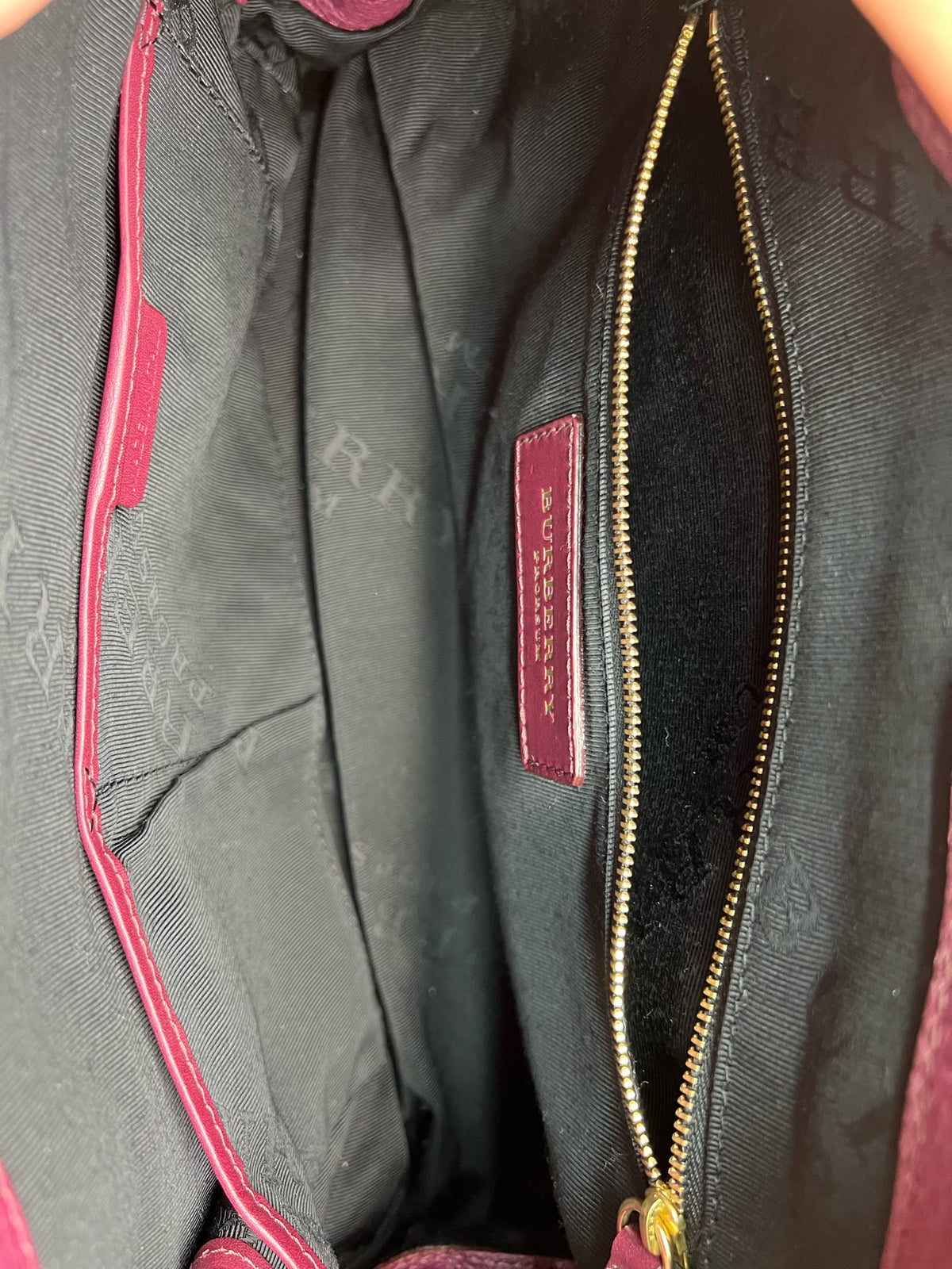 Burberry Red Satchel
