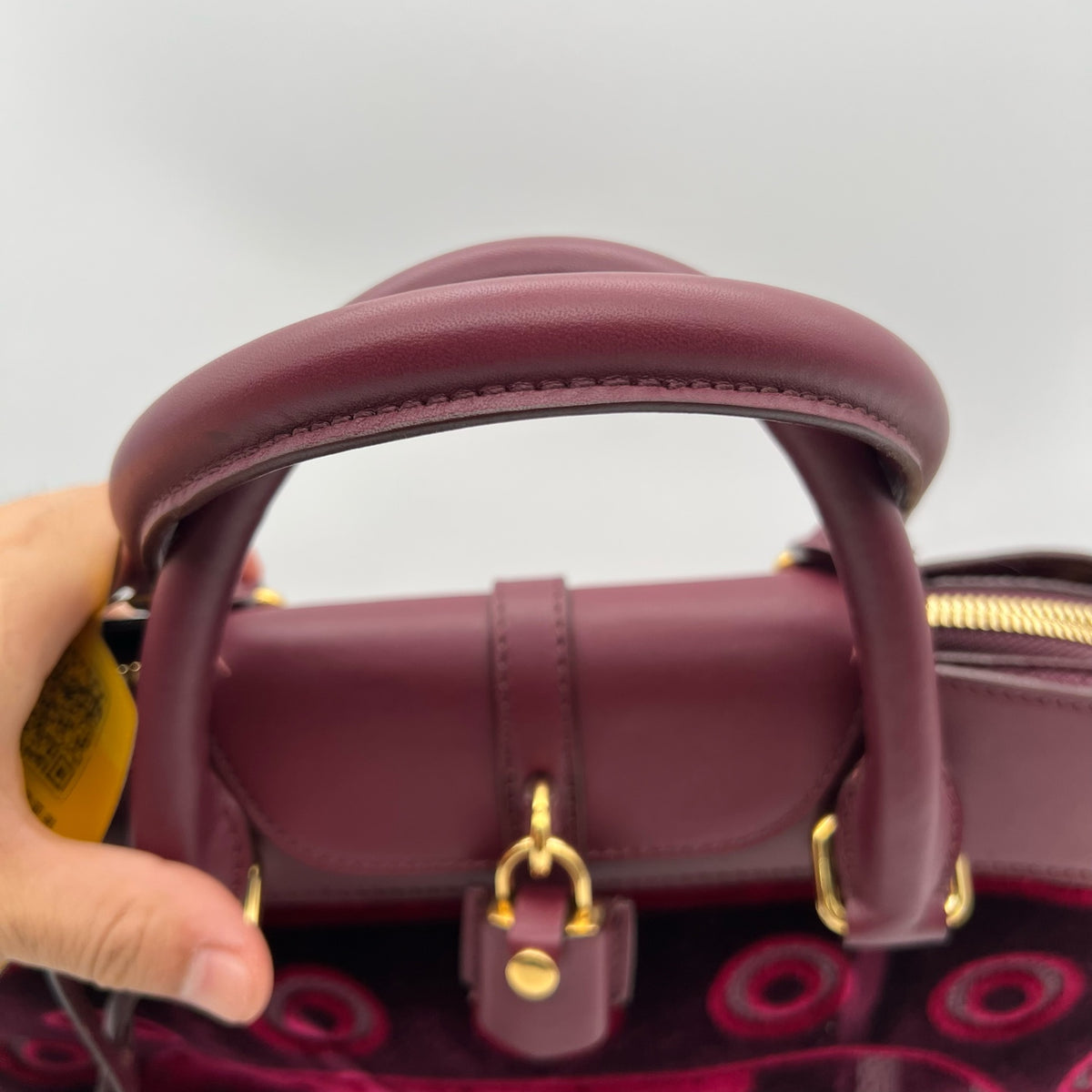 Burberry Red Satchel