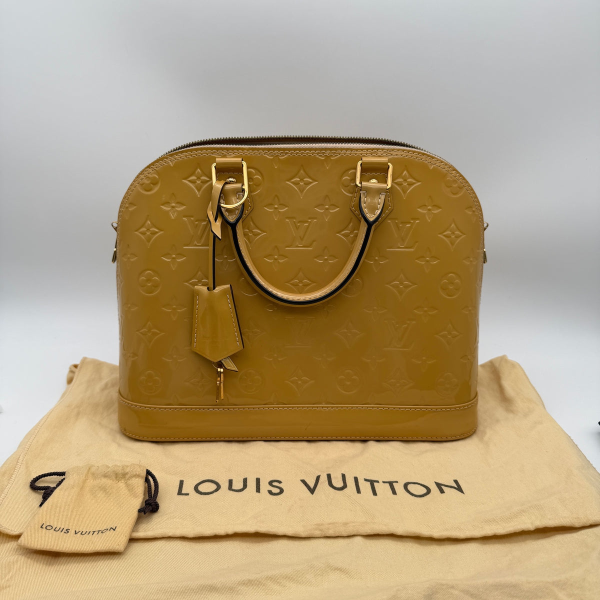 Louis Vuitton Yellow Satchel