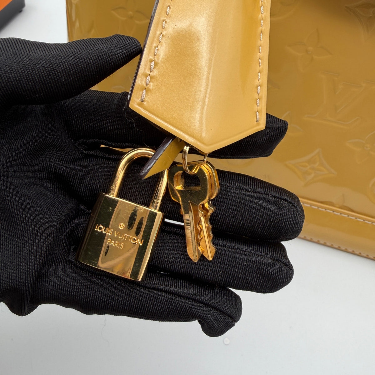 Louis Vuitton Yellow Satchel