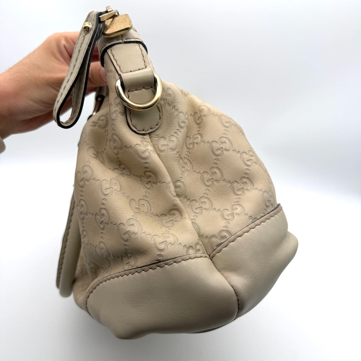 Gucci White Satchel