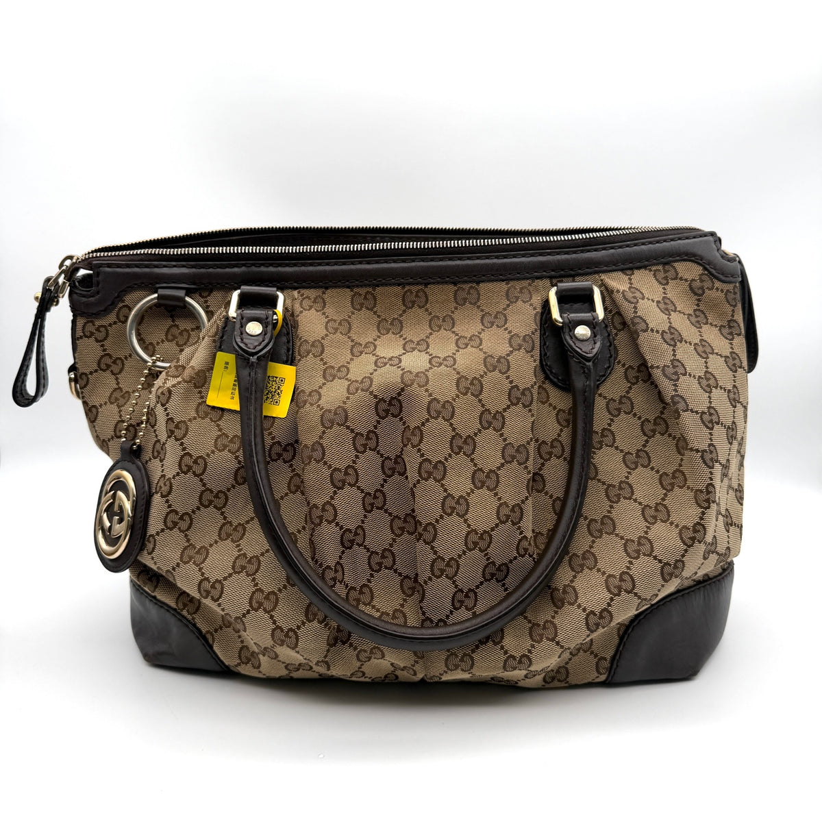 Gucci Canvas Shoulder Bag