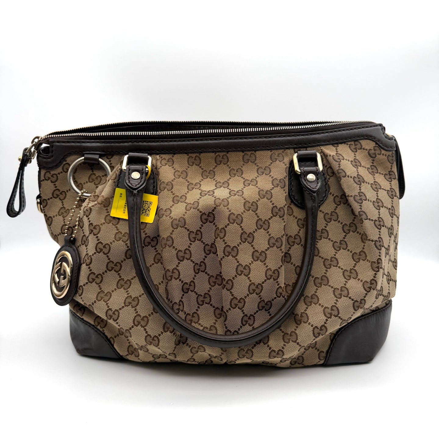 Gucci Canvas Shoulder Bag