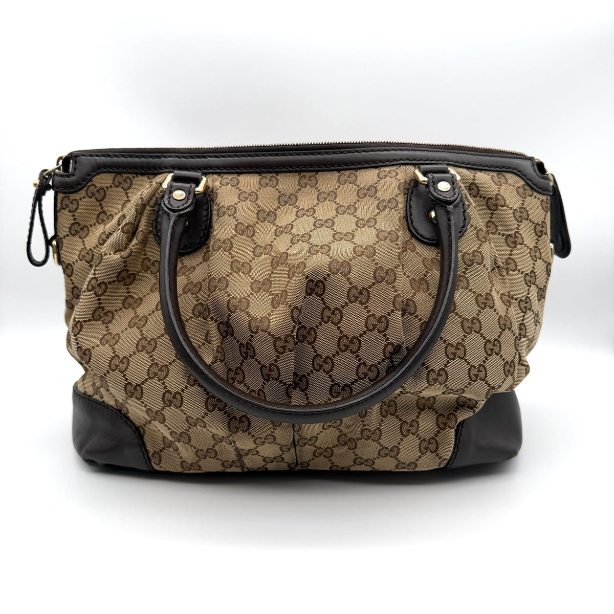 Gucci Canvas Shoulder Bag