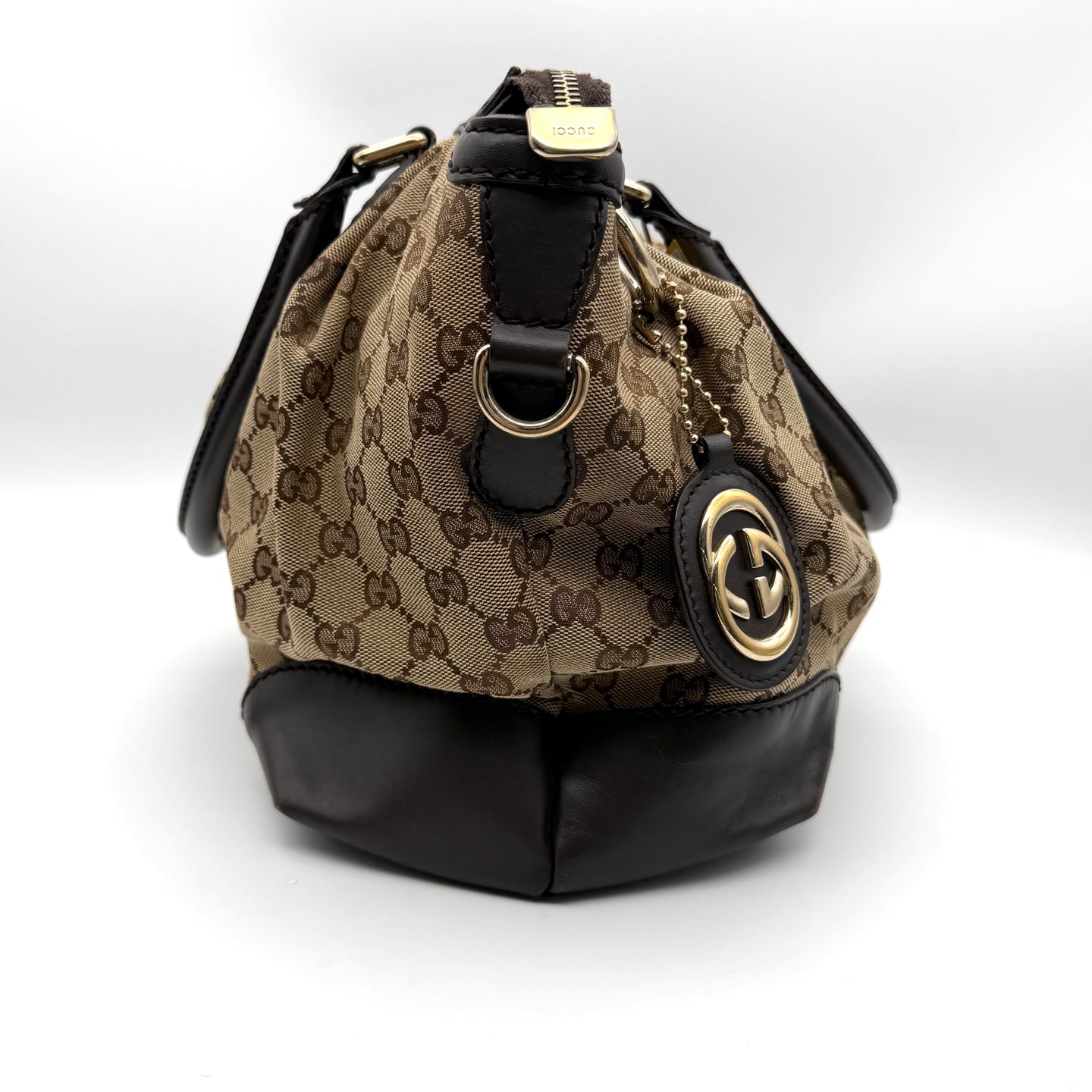 Gucci Canvas Shoulder Bag