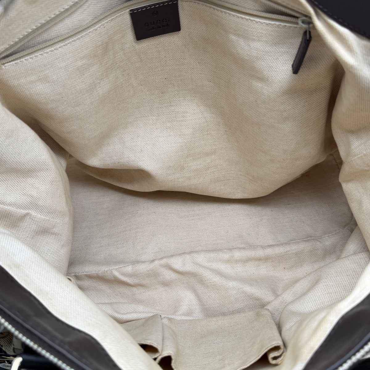 Gucci Canvas Shoulder Bag