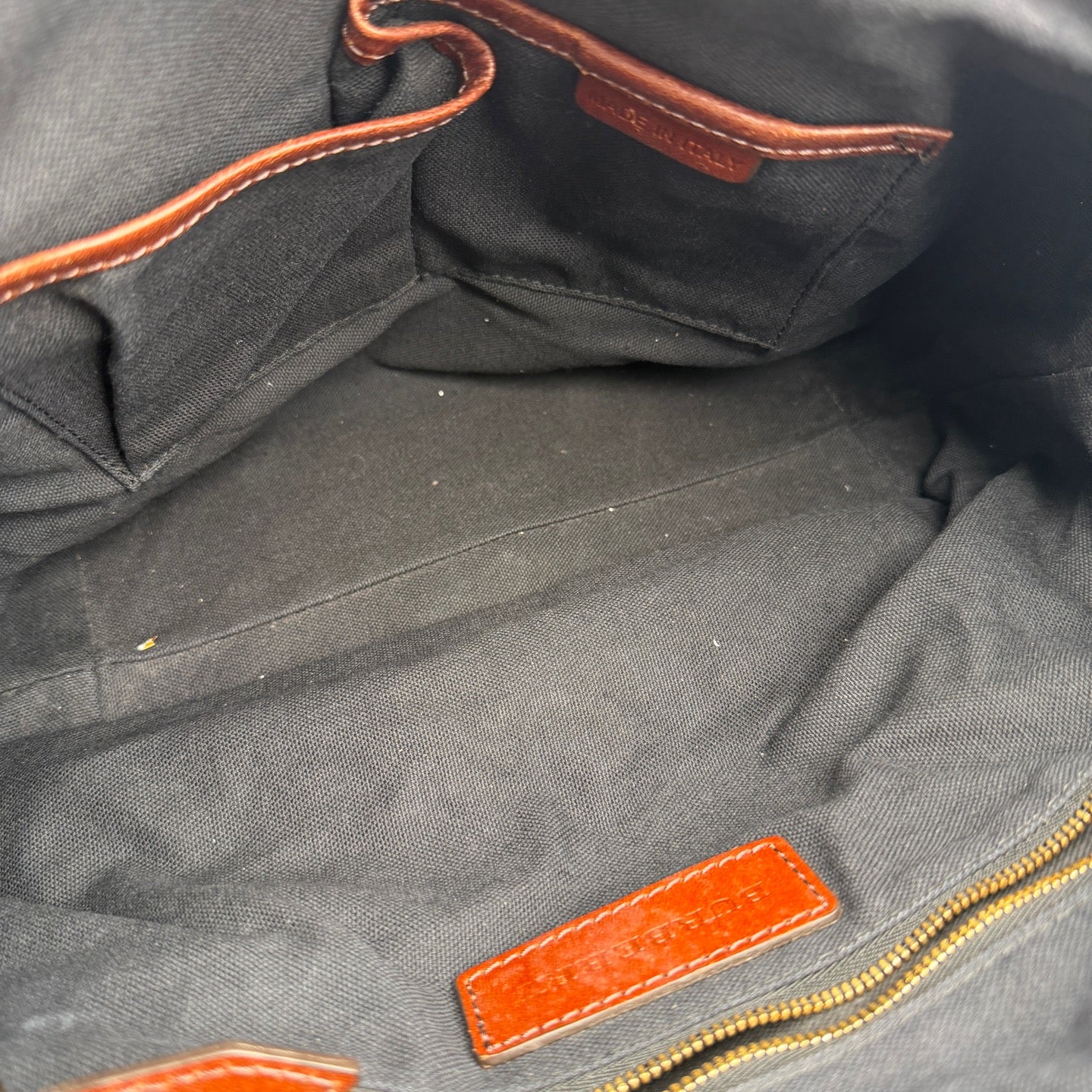 Burberry Canvas Brown Satchel