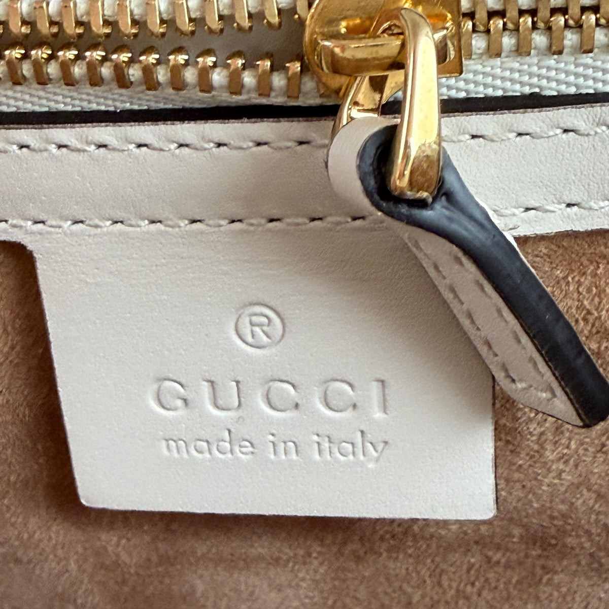 Gucci White Shoulder Bag