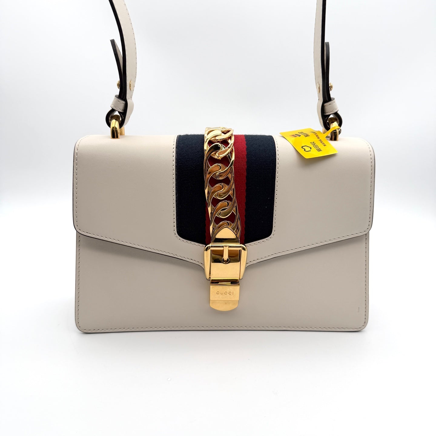 Gucci White Shoulder Bag