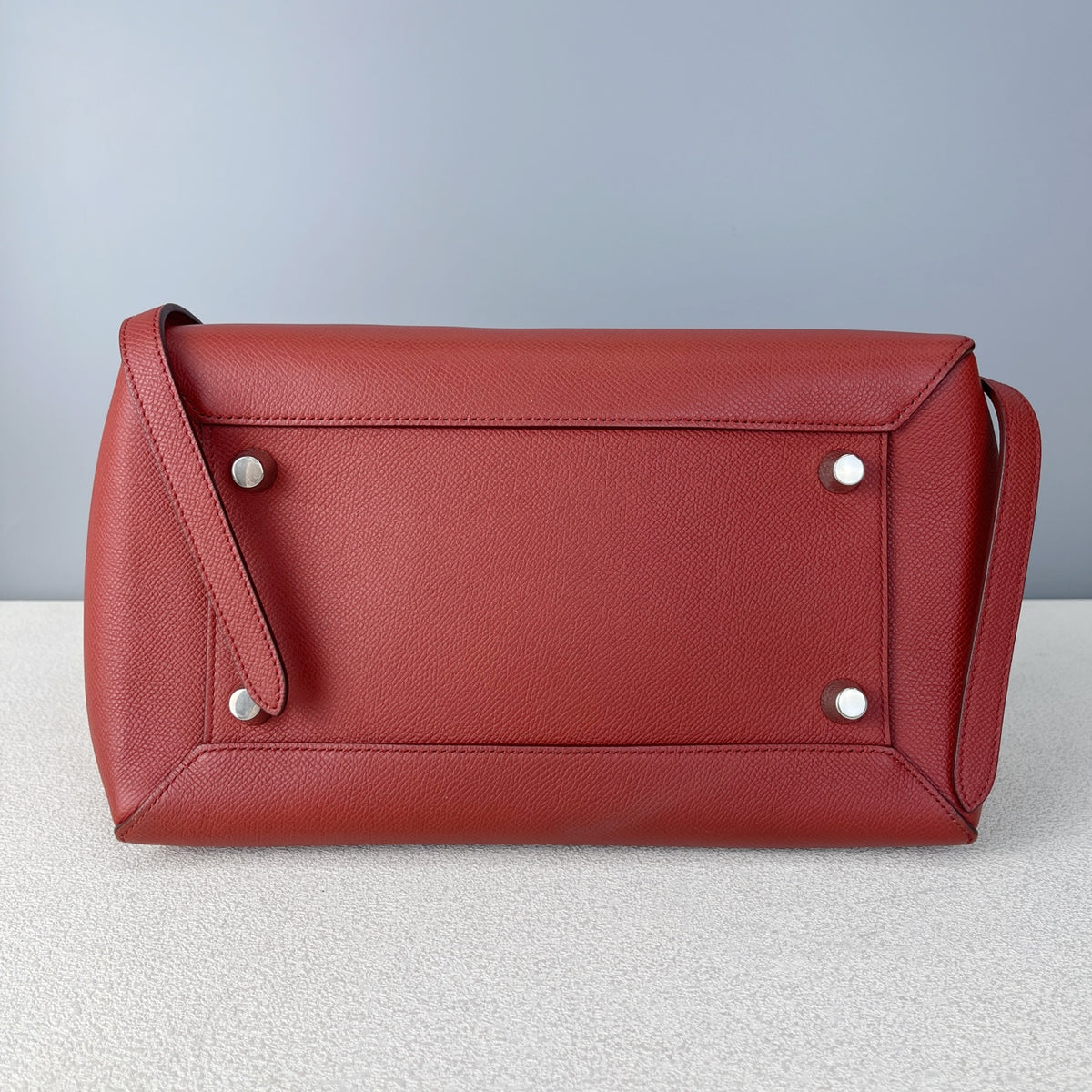 Celine Compact BELT Red Length 23.5 x Width 13 x Height 20 cm 189153ZVA.27RI