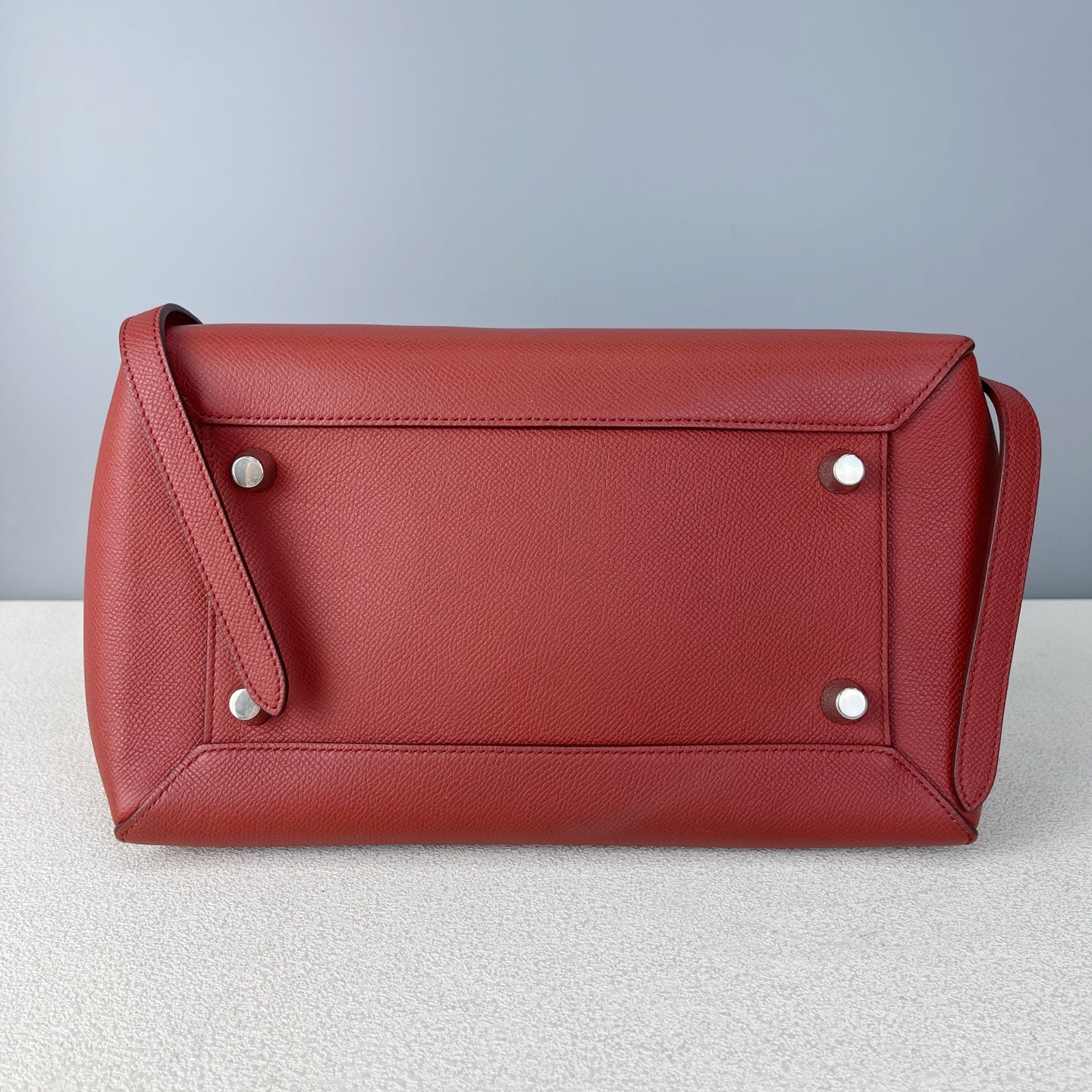 Celine Compact BELT Red Length 23.5 x Width 13 x Height 20 cm 189153ZVA.27RI