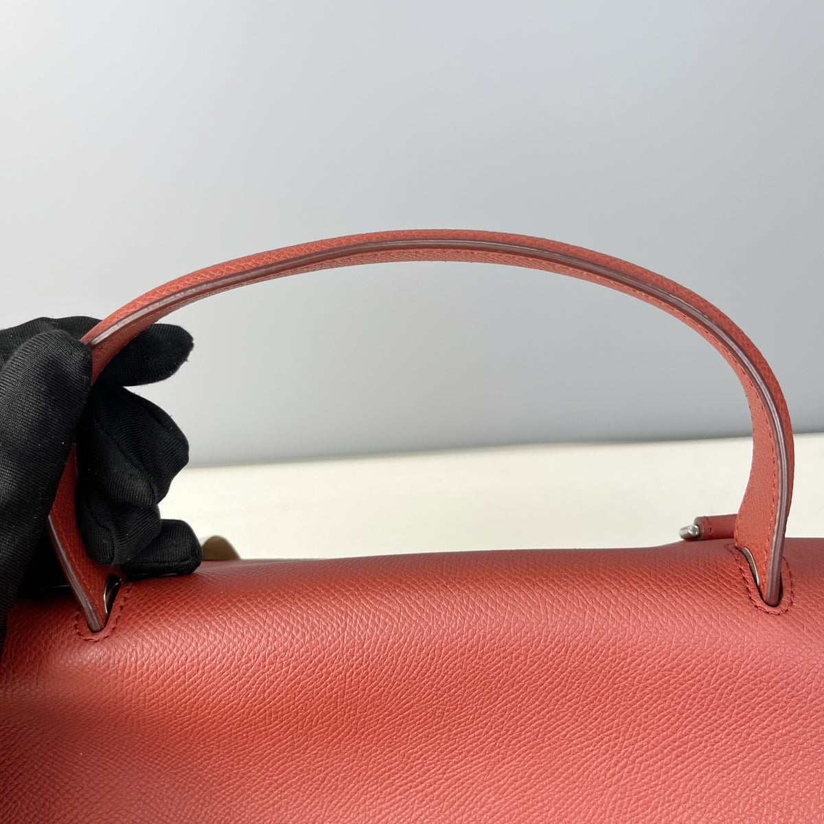 Celine Compact BELT Red Length 23.5 x Width 13 x Height 20 cm 189153ZVA.27RI