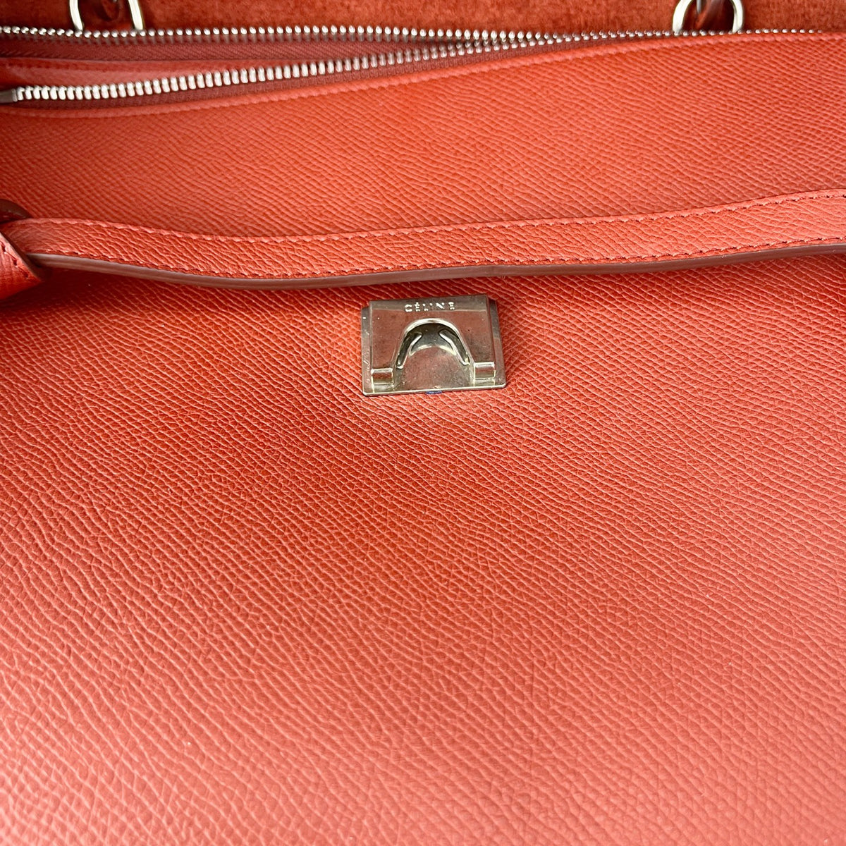 Celine Compact BELT Red Length 23.5 x Width 13 x Height 20 cm 189153ZVA.27RI
