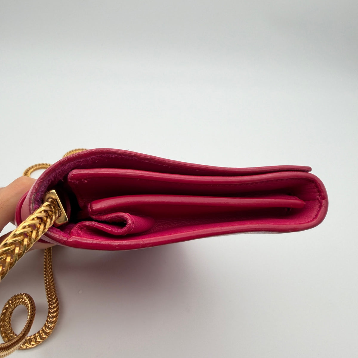 Saint laurent Leather Red Crossbody