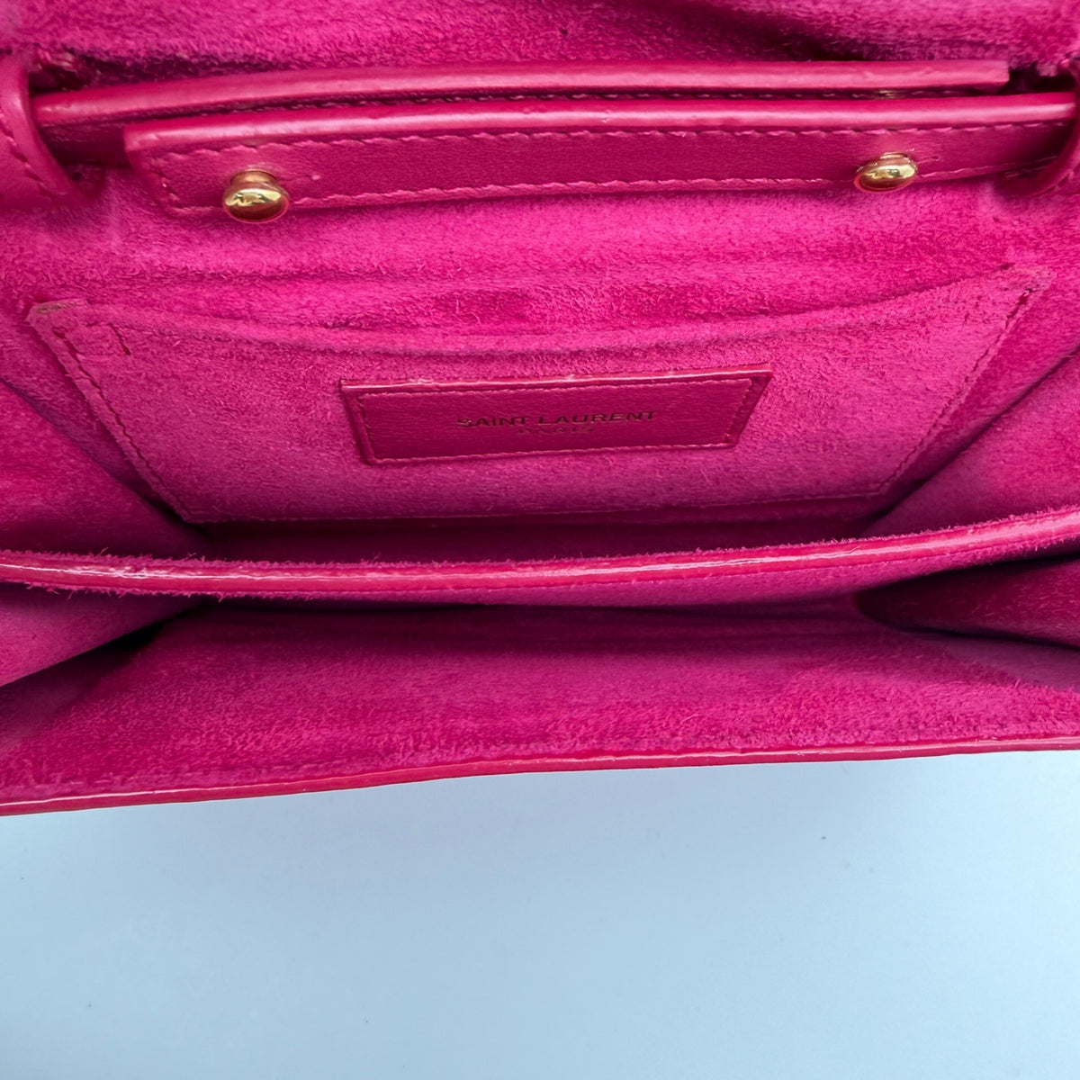 Saint laurent Leather Red Crossbody
