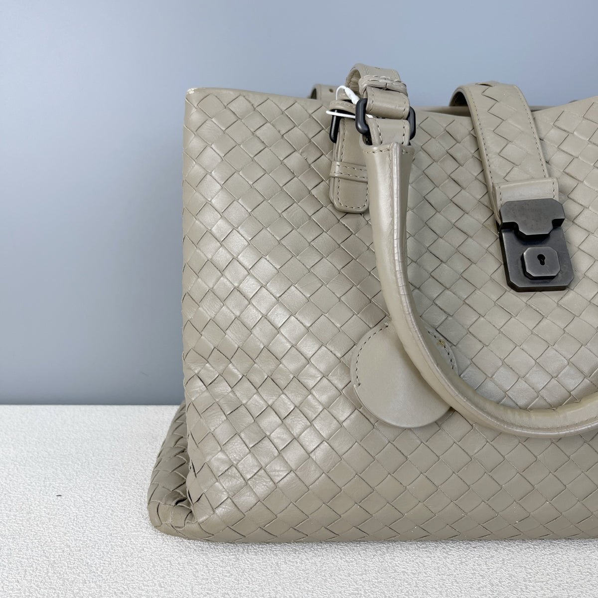 Bottega Veneta Gray Satchel 171265VQ1302905