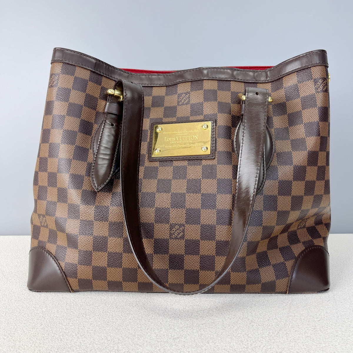 Louis Vuitton Brown Tote Length 29 cm x Width 18 cm x Height 24 cm N51205