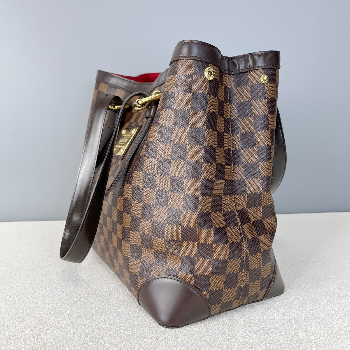 Louis Vuitton Brown Tote Length 29 cm x Width 18 cm x Height 24 cm N51205