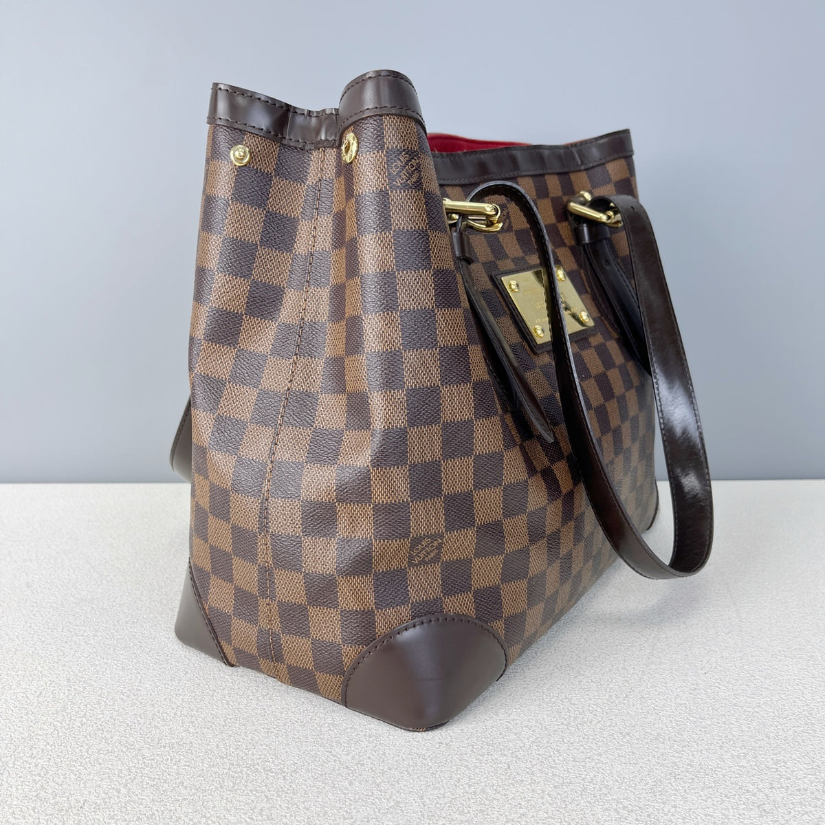 Louis Vuitton Brown Tote Length 29 cm x Width 18 cm x Height 24 cm N51205