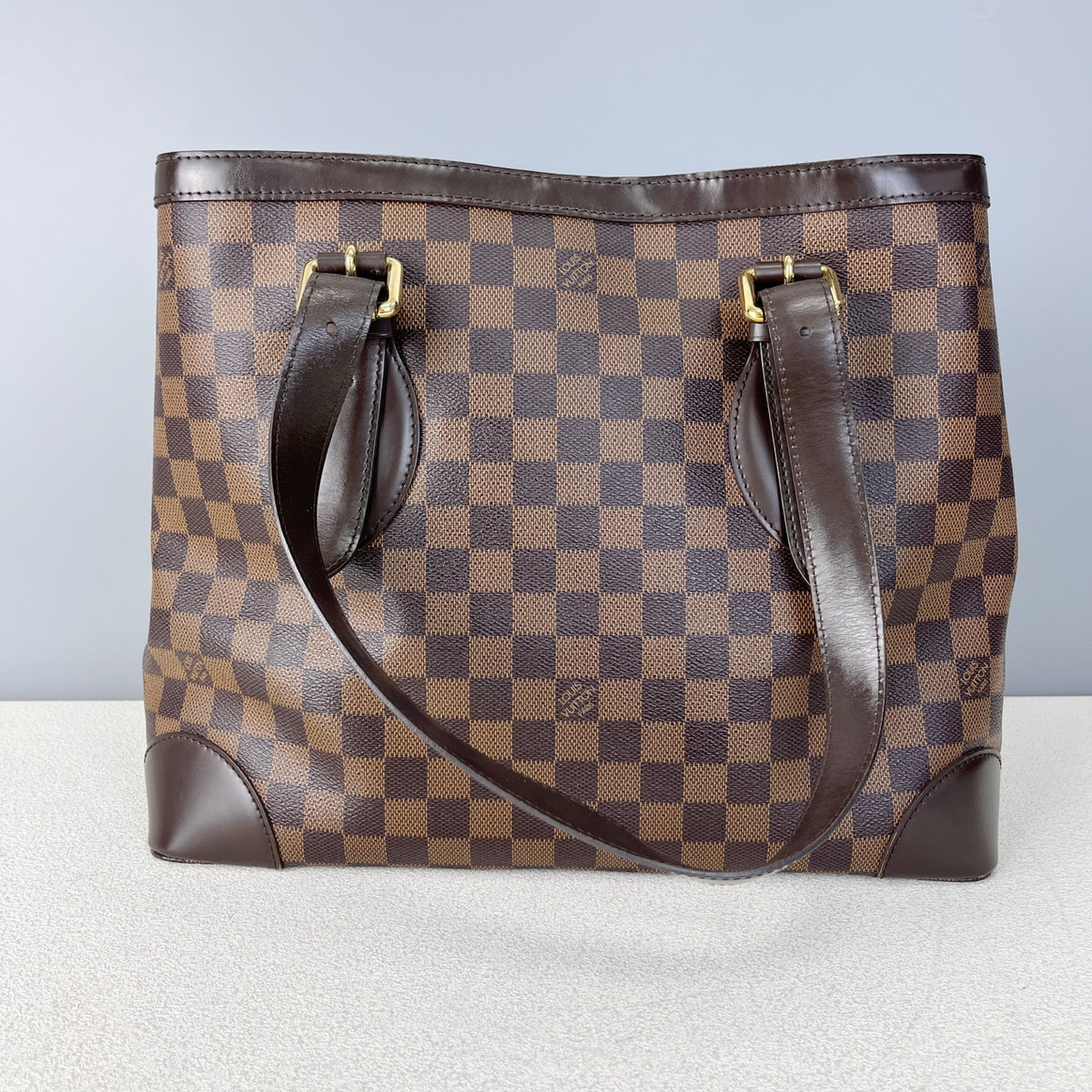 Louis Vuitton Brown Tote Length 29 cm x Width 18 cm x Height 24 cm N51205