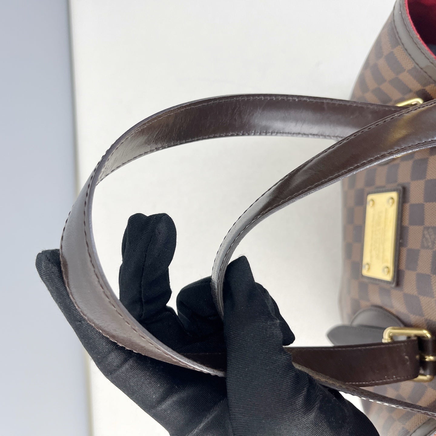 Louis Vuitton Brown Tote Length 29 cm x Width 18 cm x Height 24 cm N51205