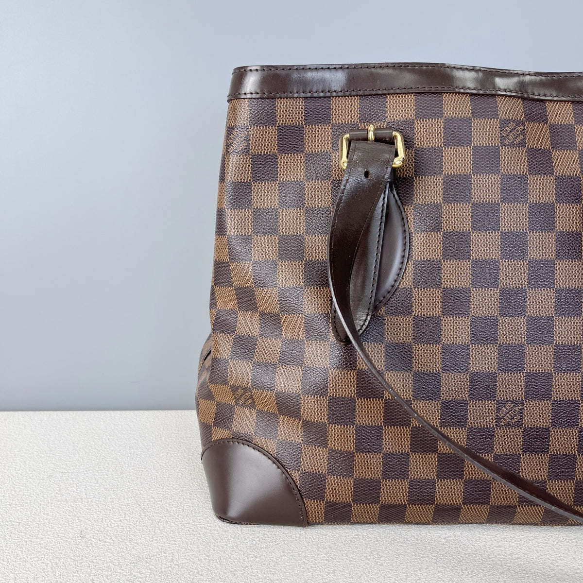 Louis Vuitton Brown Tote Length 29 cm x Width 18 cm x Height 24 cm N51205
