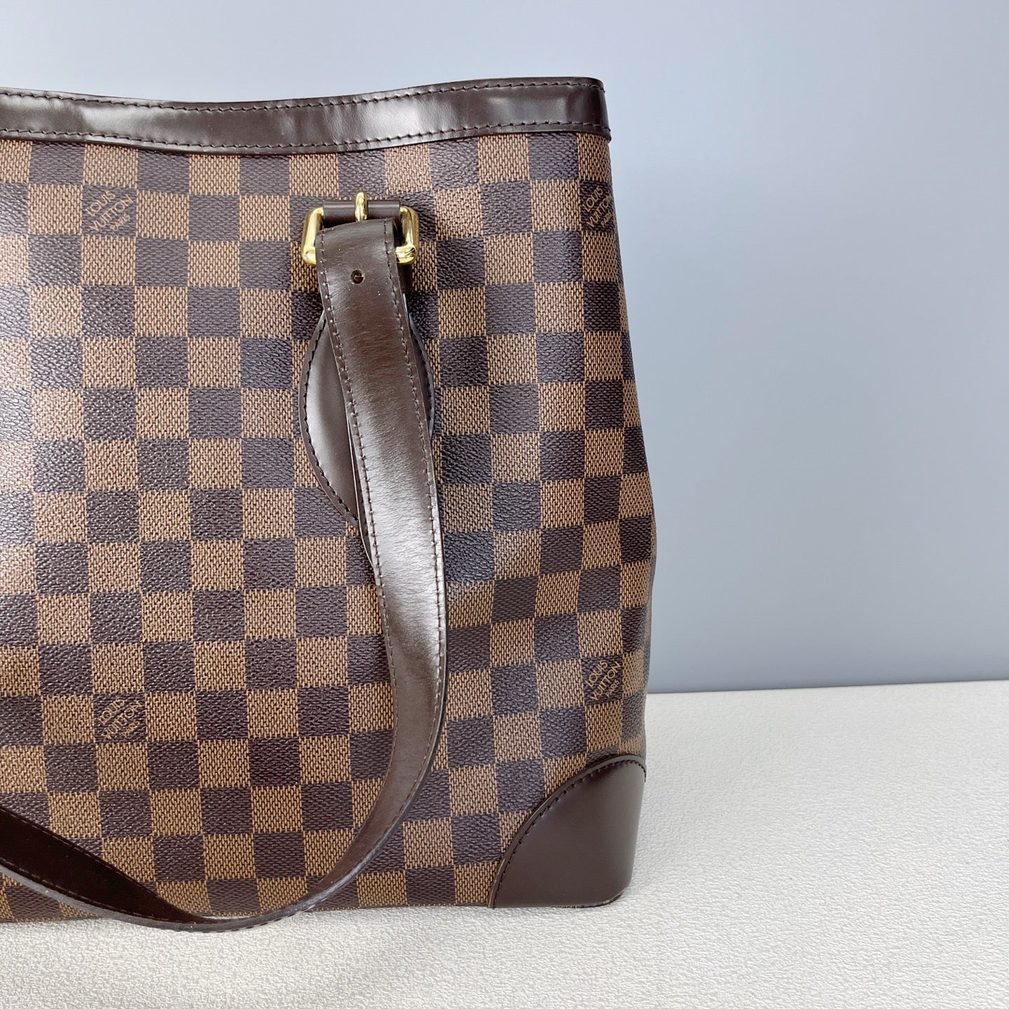 Louis Vuitton Brown Tote Length 29 cm x Width 18 cm x Height 24 cm N51205