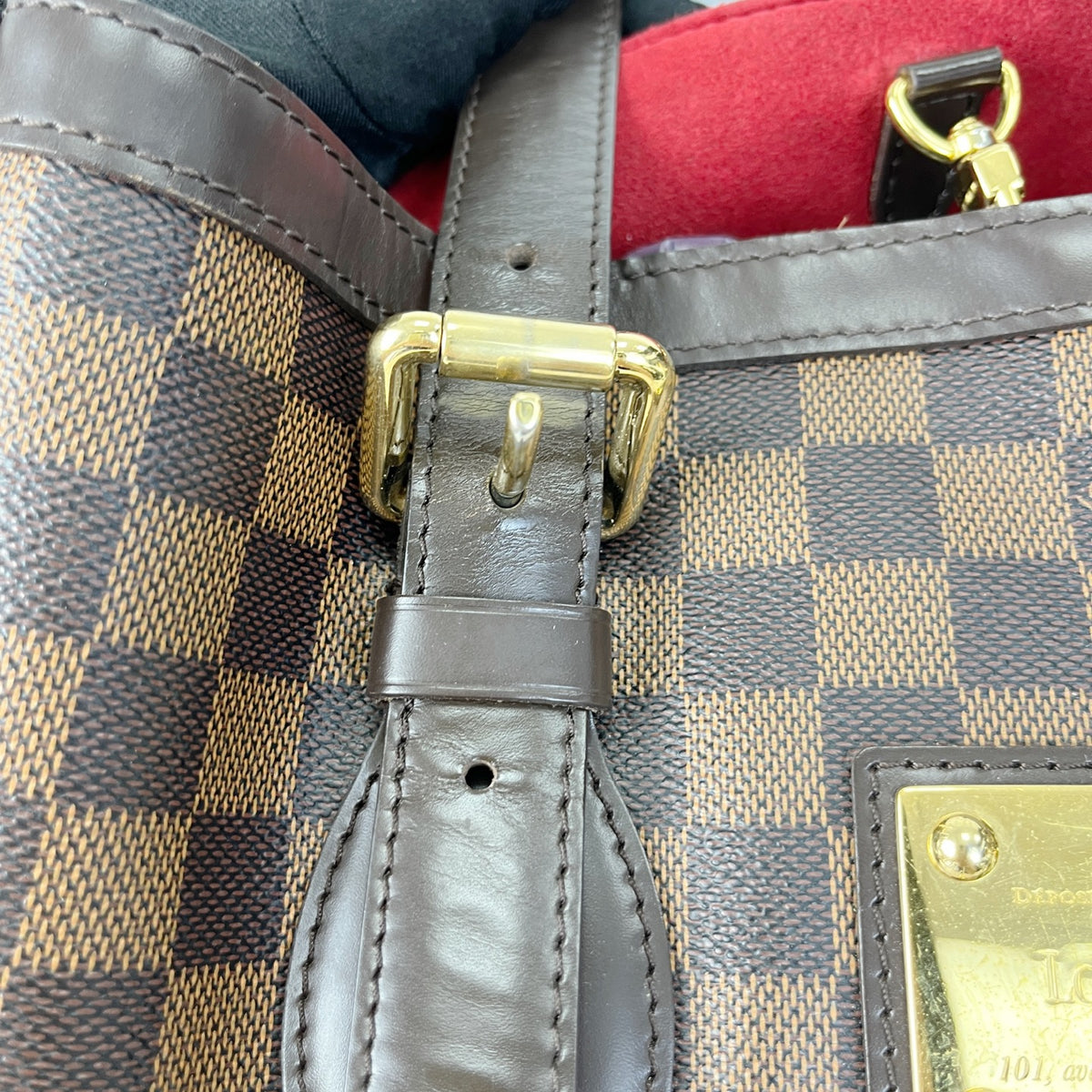 Louis Vuitton Brown Tote Length 29 cm x Width 18 cm x Height 24 cm N51205