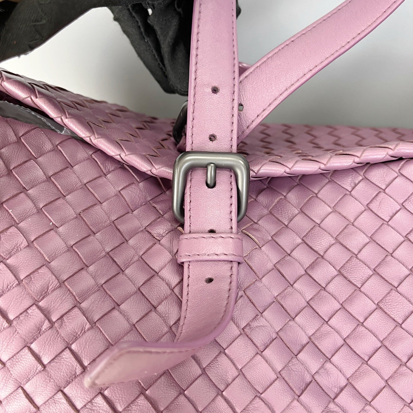 Bottega Veneta Leather Purple Tote 608810V1OW15311