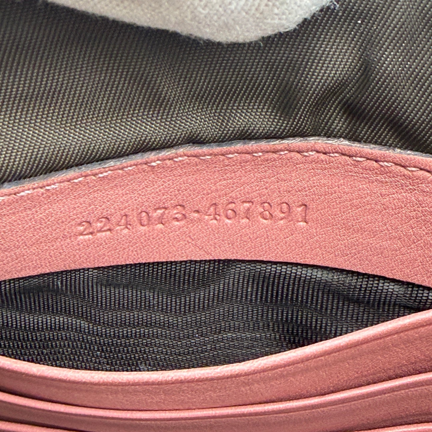 Gucci Canvas Pink